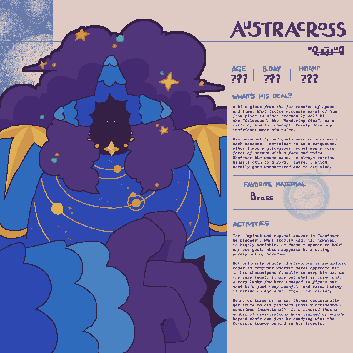 Austracross' main reference image, last updated in 2025.